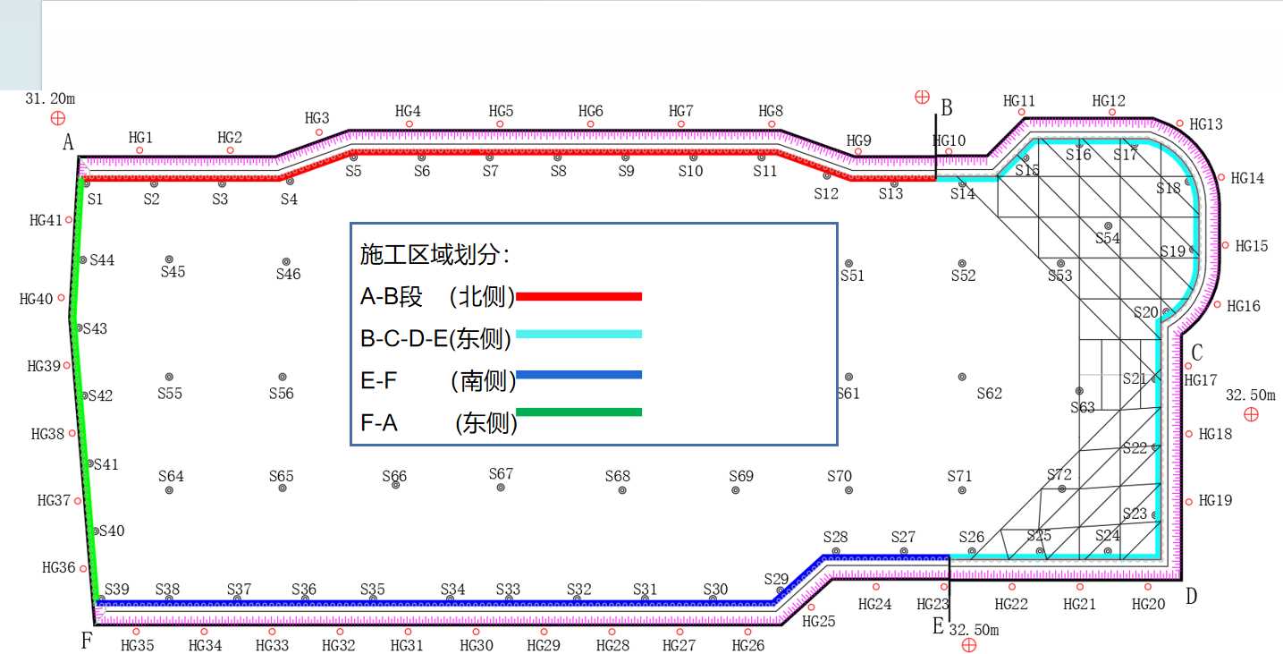新乡牧野区基坑支护设计